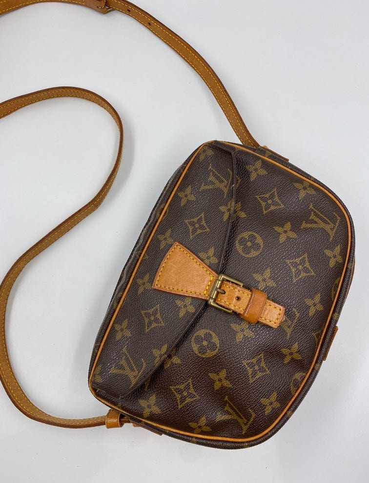 Louis+Vuitton+Jeune+Fille+Crossbody+MM+Brown+Leather for sale