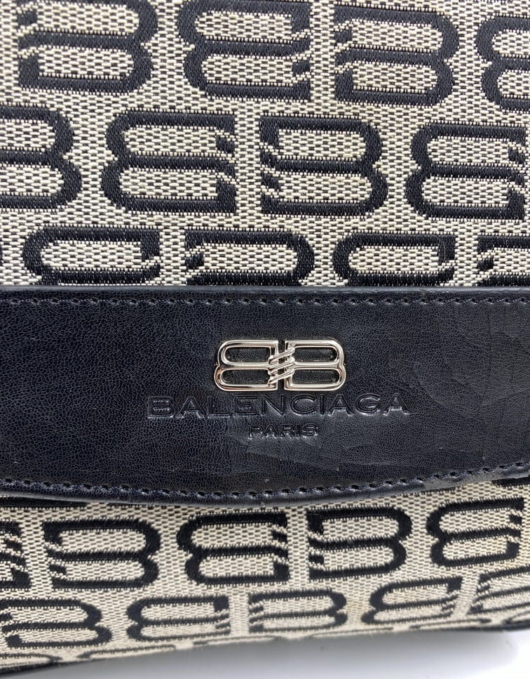 Vintage Balenciaga BB Logo Bag – The Hosta