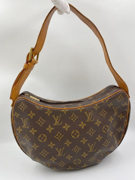Louis Vuitton Croissant Handbag Monogram Canvas MM at 1stDibs